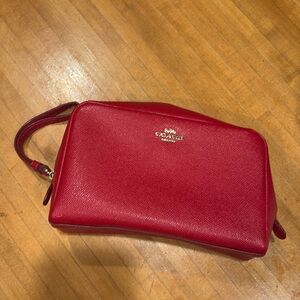 Coach make up bag